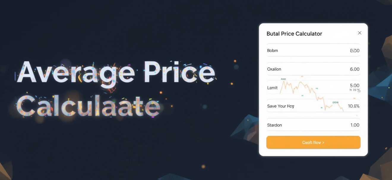 Crypto Average Price Calculator